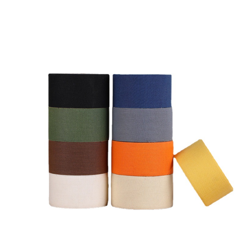 Litu Solid Color Simple Micro-Elastic Strong Pull Facial Tape Racket Club Grip Sweat-Absorbing High Friction Finger Protector Tape