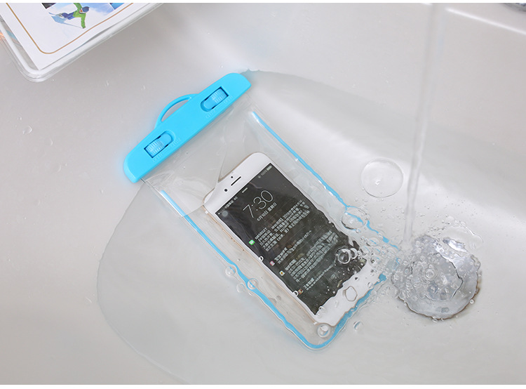 T Luminous Mobile Phone Waterproof Bag Fluorescent Mobile Phone Bag Outdoor Sports Swimming Drifting Underwater Photography Mobile Phone Case