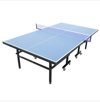 Standard table tennis table competitions/household folding mobile ping pong table-blue