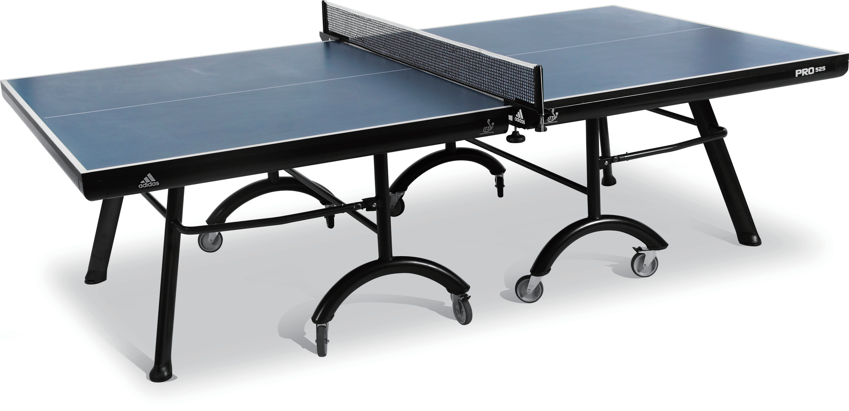 table tennis table movable with wheels PRO525