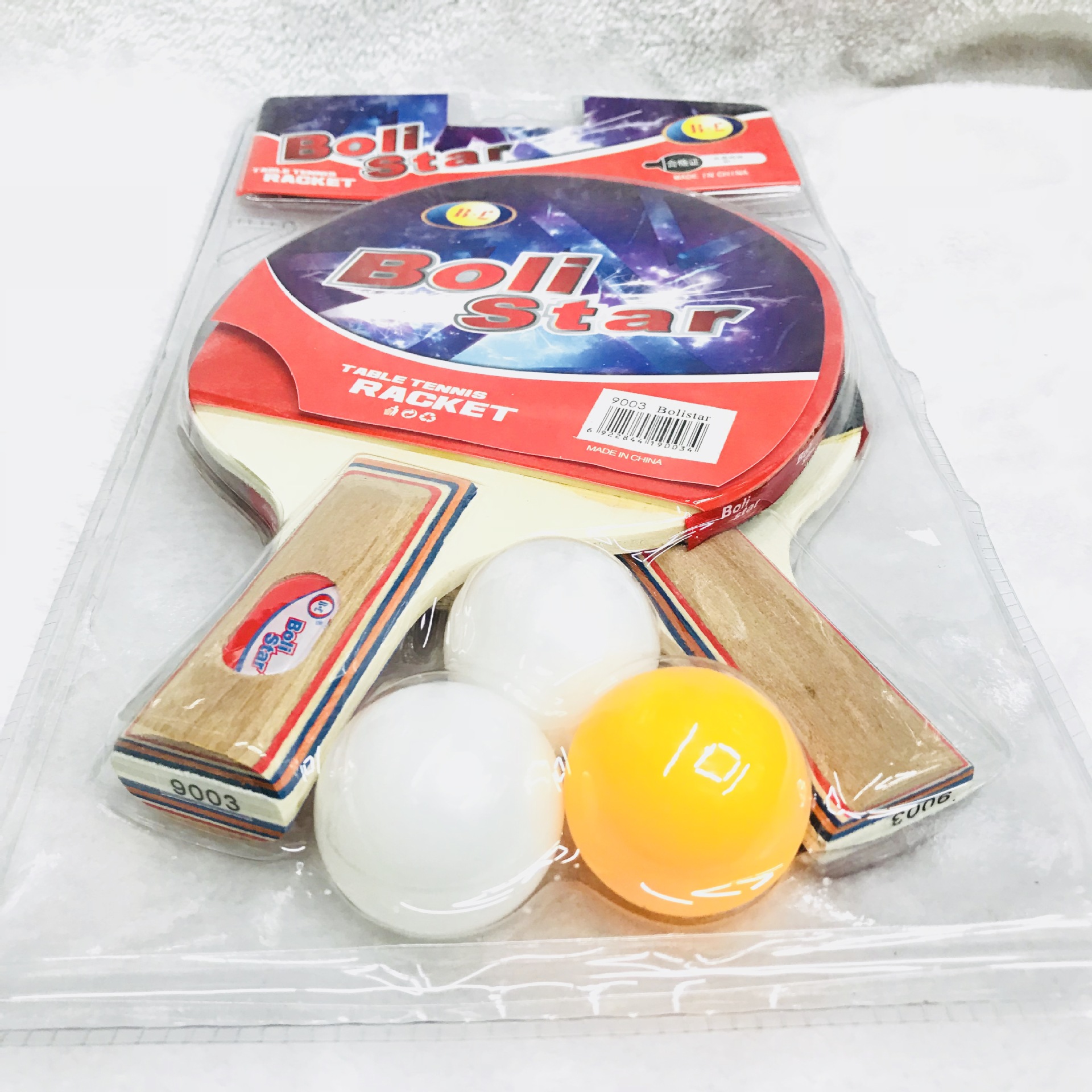 The factory direct sale of the prince of the prince&#039;s table tennis 9003 color handle is the two - shot three ball of 