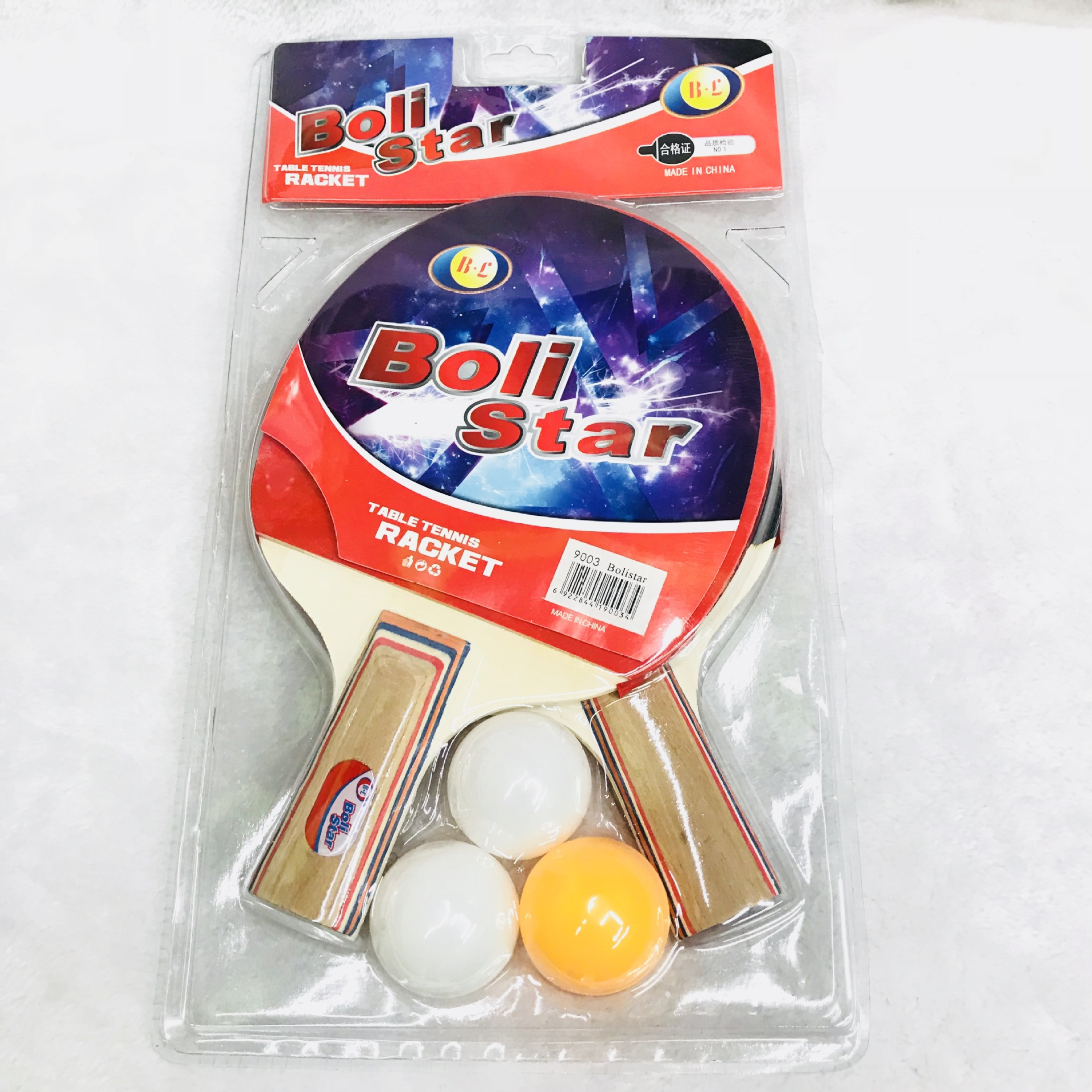 The factory direct sale of the prince of the prince&#039;s table tennis 9003 color handle is the two - shot three ball of 
