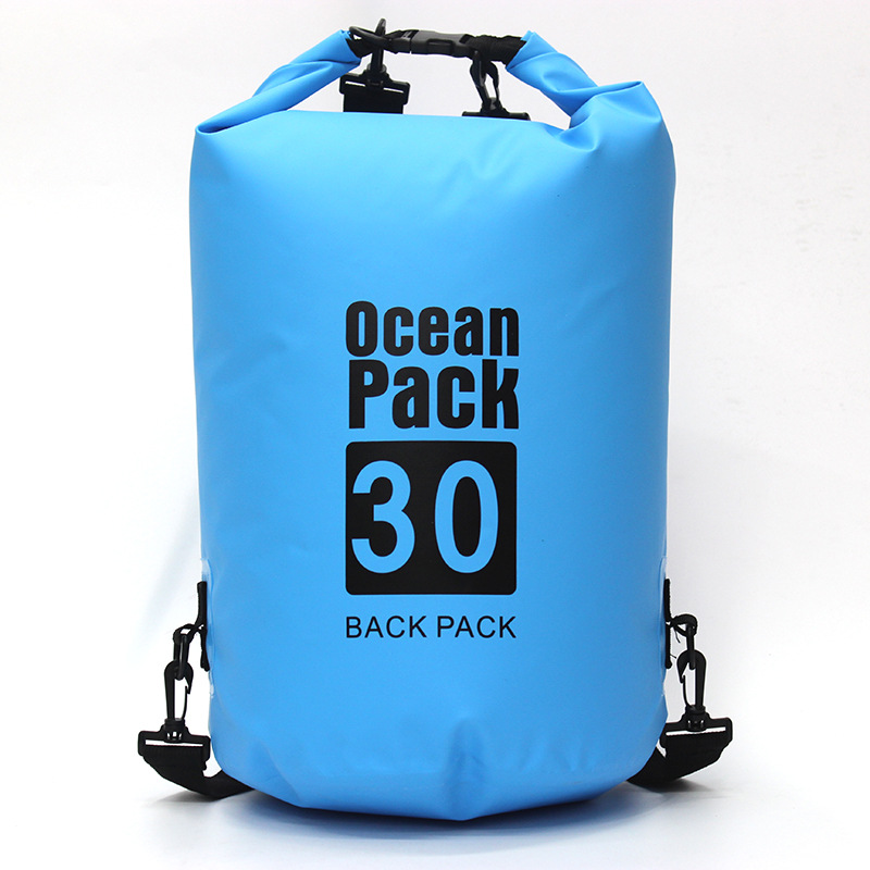 Bucket Bag Ocean Pack Shoulder Backpack Drifting Bag Outdoor Waterproof Bag Swimming Flotation Bag Desiccant Bag