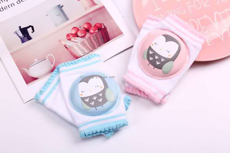 2020babies&#039; Cotton Printed Cartoon Kneepad Wristband Toddling Fall Protection Breathable Protective Gear Baby Cuff