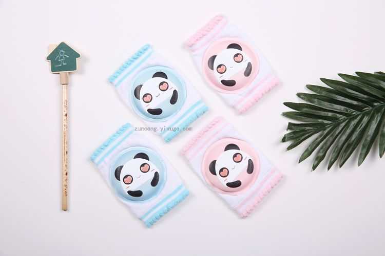 2020babies' Cotton Printed Cartoon Kneepad Wristband Toddling Fall Protection Breathable Protective Gear Baby Cuff
