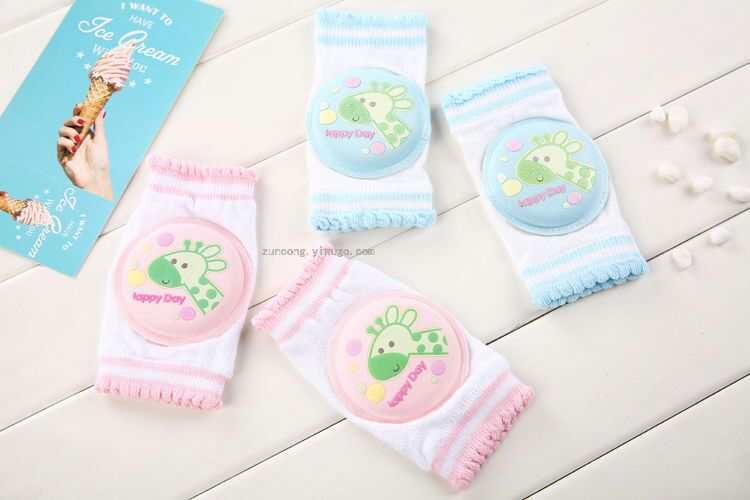 2020babies' Cotton Printed Cartoon Kneepad Wristband Toddling Fall Protection Breathable Protective Gear Baby Cuff