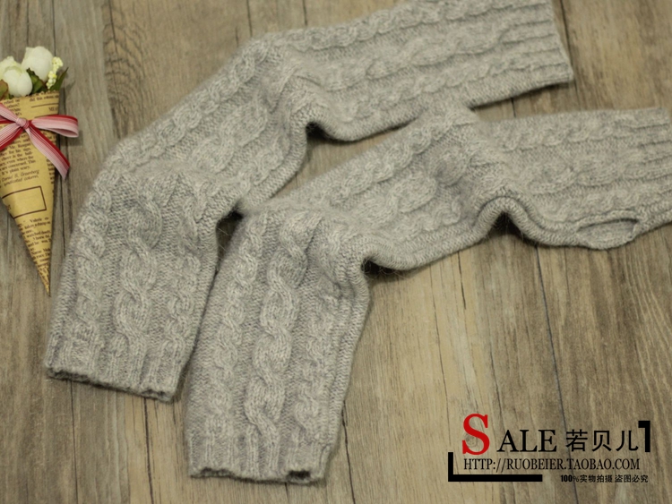 Korean Style Fashionable Winter Half Gloves Knitted Autumn and Winter Long Mori Girl Style Arm Sleeve Wrist Cuff Wool Fingerless Gloves Korean Style Fashionable Winter Half Gloves Knitted Autumn and Winter Long Mori Girl Style Arm Sleeve Wrist Cuff Wool Fingerless Gloves
