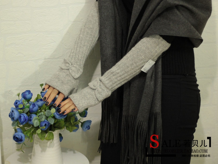 Korean Style Fashionable Winter Half Gloves Knitted Autumn and Winter Long Mori Girl Style Arm Sleeve Wrist Cuff Wool Fingerless Gloves Korean Style Fashionable Winter Half Gloves Knitted Autumn and Winter Long Mori Girl Style Arm Sleeve Wrist Cuff Wool Fingerless Gloves