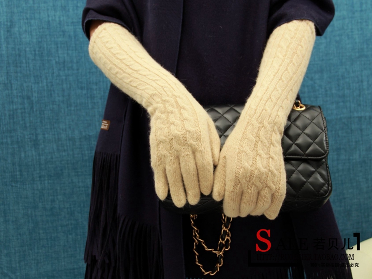 Korean Style Fashionable Winter Half Gloves Knitted Autumn and Winter Long Mori Girl Style Arm Sleeve Wrist Cuff Wool Fingerless Gloves Korean Style Fashionable Winter Half Gloves Knitted Autumn and Winter Long Mori Girl Style Arm Sleeve Wrist Cuff Wool Fingerless Gloves