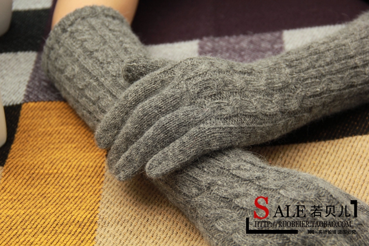 Korean Style Fashionable Winter Half Gloves Knitted Autumn and Winter Long Mori Girl Style Arm Sleeve Wrist Cuff Wool Fingerless Gloves Korean Style Fashionable Winter Half Gloves Knitted Autumn and Winter Long Mori Girl Style Arm Sleeve Wrist Cuff Wool Fingerless Gloves