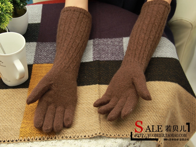 Korean Style Fashionable Winter Half Gloves Knitted Autumn and Winter Long Mori Girl Style Arm Sleeve Wrist Cuff Wool Fingerless Gloves Korean Style Fashionable Winter Half Gloves Knitted Autumn and Winter Long Mori Girl Style Arm Sleeve Wrist Cuff Wool Fingerless Gloves