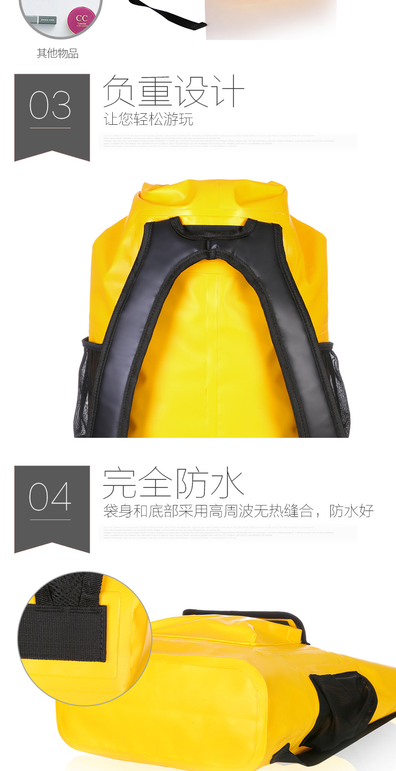 Outdoor Double Shoulder Backpack Waterproof Bag 22L Upstream Bag Drifting Waterproof Bucket Bag Camouflage Desiccant Bag Outdoor Double Shoulder Backpack Waterproof Bag 22L Upstream Bag Drifting Waterproof Bucket Bag Camouflage Desiccant Bag