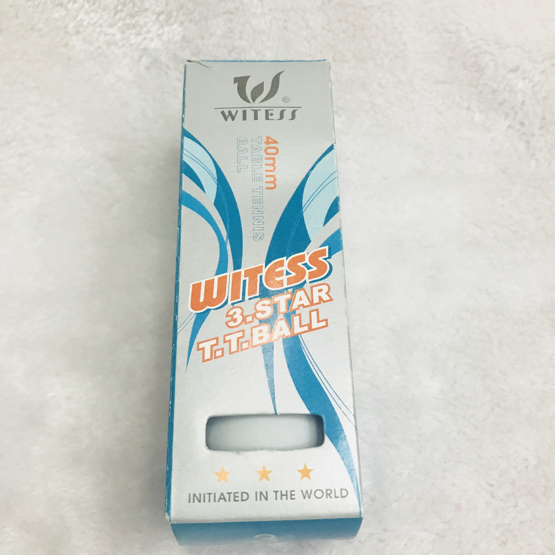 Factory direct selling WITESS celluloid samsung seamless table tennis white 40mm 3 boxes. Factory direct selling WITESS celluloid samsung seamless table tennis white 40mm 3 boxes.