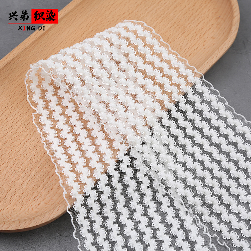 5-8cm Fishing Line Lace Summer Trendy Skirt Woven Elastic Tape Cuff Decoration Accessories Elastic Band Wholesale 5-8cm Fishing Line Lace Summer Trendy Skirt Woven Elastic Tape Cuff Decoration Accessories Elastic Band Wholesale