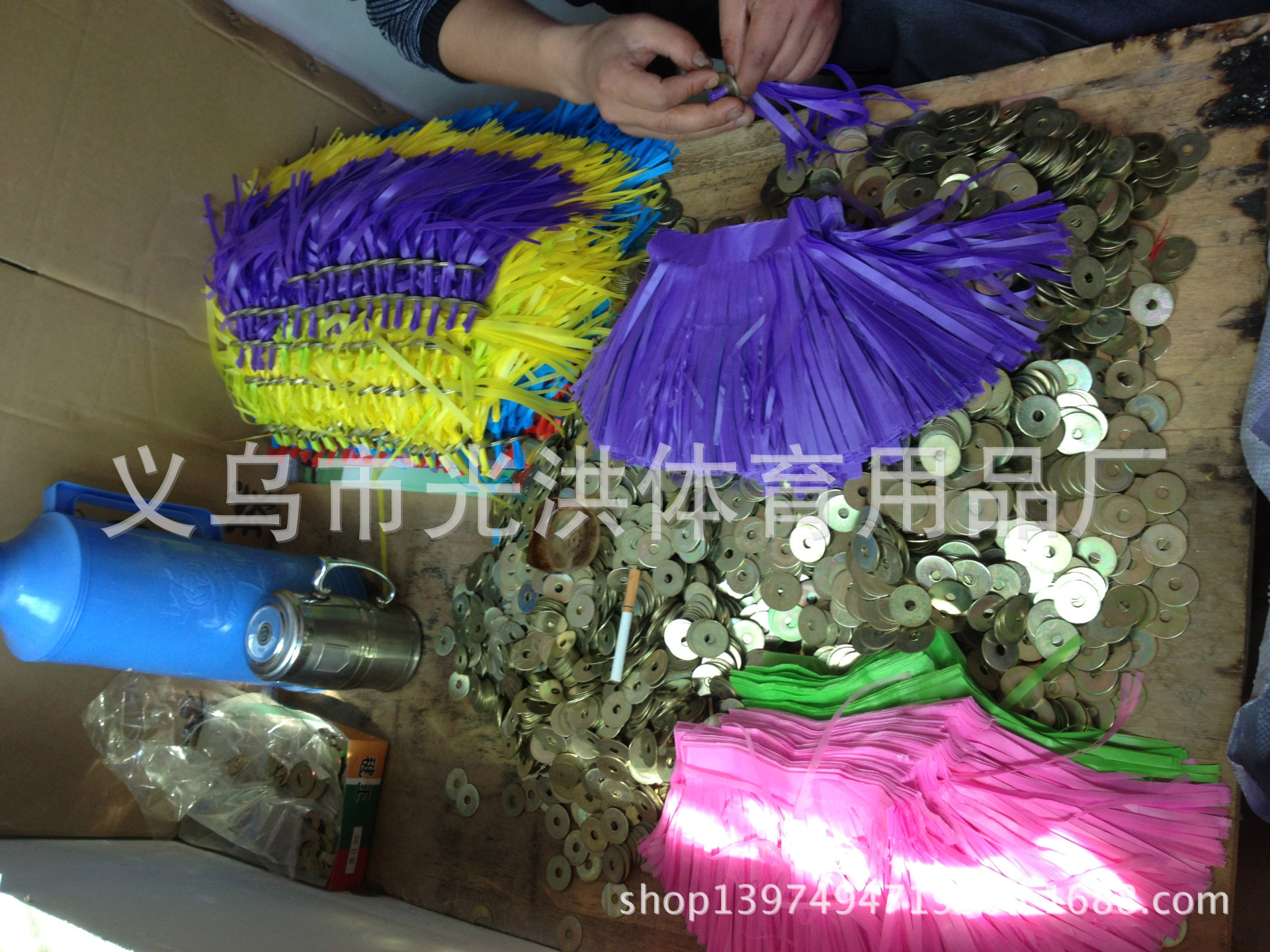 Factory Direct Sales Bulk Pack of 20 Pieces of Plastic Fragrance Shuttlecock, It Becomes Larger by Quantity Discount Once Rubbed
