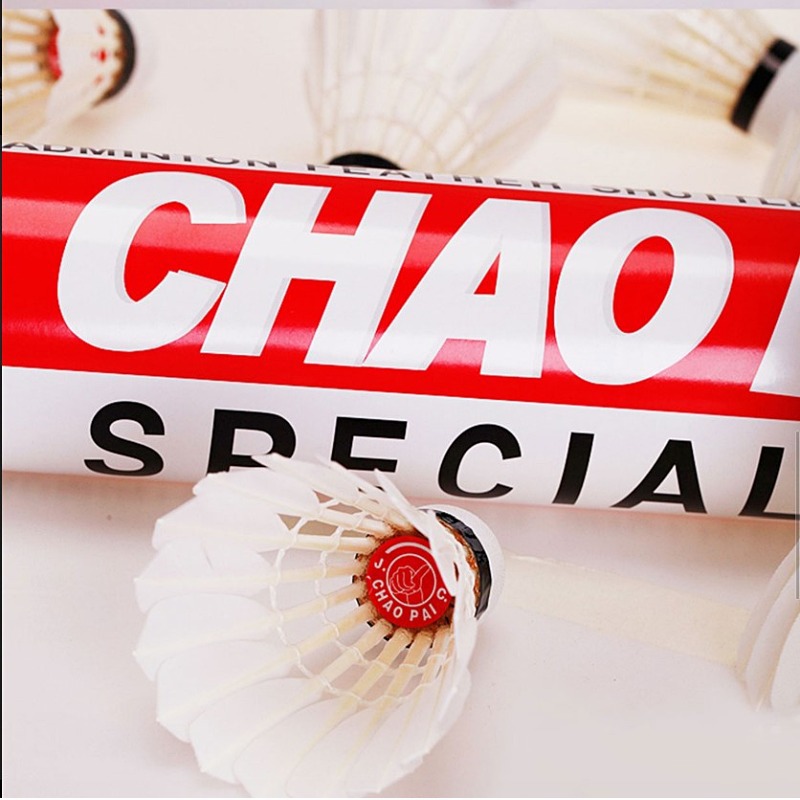 Shenzhen Chaopai Red Super Badminton 12-Piece Set Durable Junior High School Training Competition Indoor and Outdoor Shuttlecock Shenzhen Chaopai Red Super Badminton 12-Piece Set Durable Junior High School Training Competition Indoor and Outdoor Shuttlecock