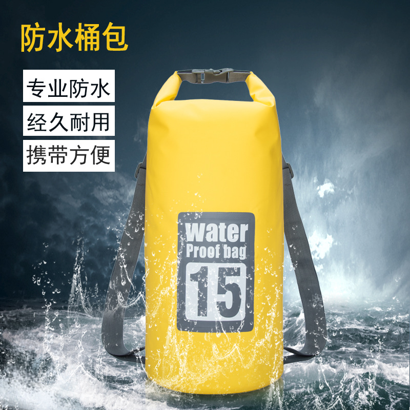 Spot Waterproof Bag PVC Waterproof Bag Swimming Beach Drifting Bag Camouflage Waterproof Bucket Bag Backpack