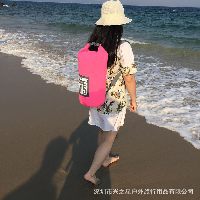 Spot Waterproof Bag PVC Waterproof Bag Swimming Beach Drifting Bag Camouflage Waterproof Bucket Bag Backpack