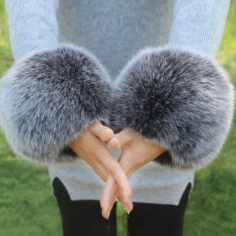 Raccoon Fur Fox Fur Imitation Fur Fur Hand Ring Fur Wristband Women's Oversleeve Imitation Rabbit Fur Bracelet Cuff Wristband Raccoon Fur Fox Fur Imitation Fur Fur Hand Ring Fur Wristband Women's Oversleeve Imitation Rabbit Fur Bracelet Cuff Wristband