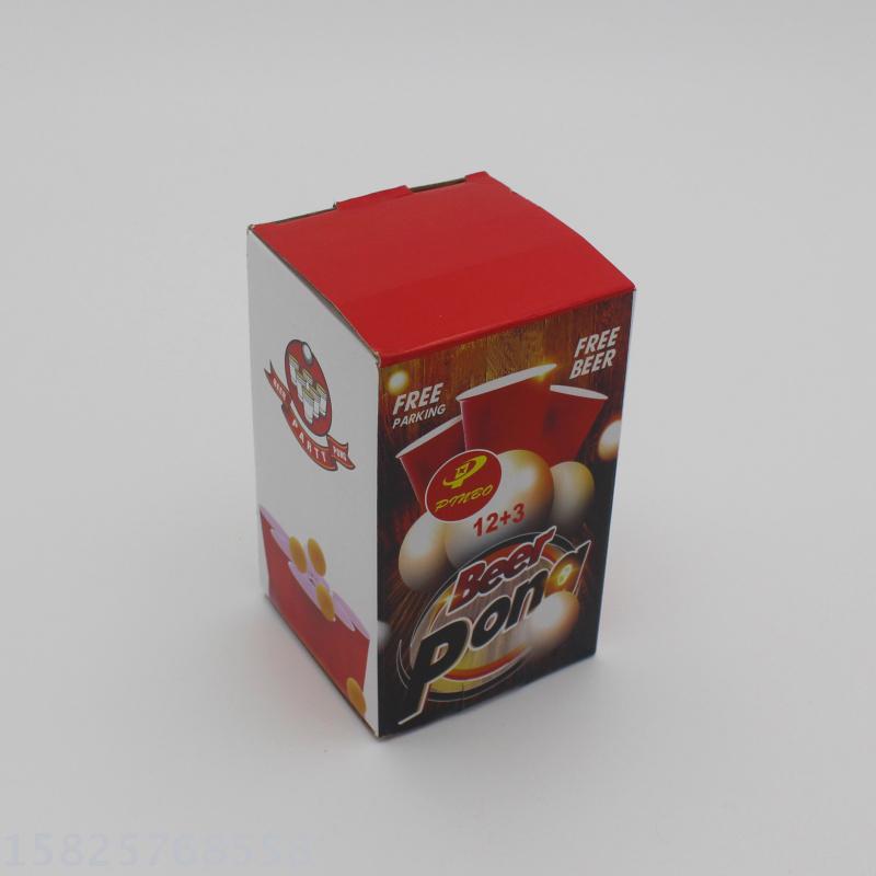 Bar beer table tennis cup set table tennis beer glass manufacturers direct selling