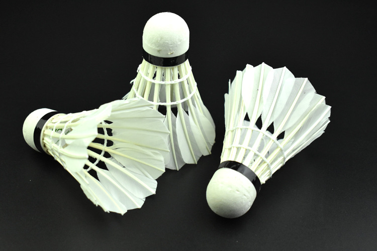 Antarctic Style Badminton Novice Exercise Durable Playing Professional Practice Entertainment Duck Feather Shuttlecock Badminton Wholesale