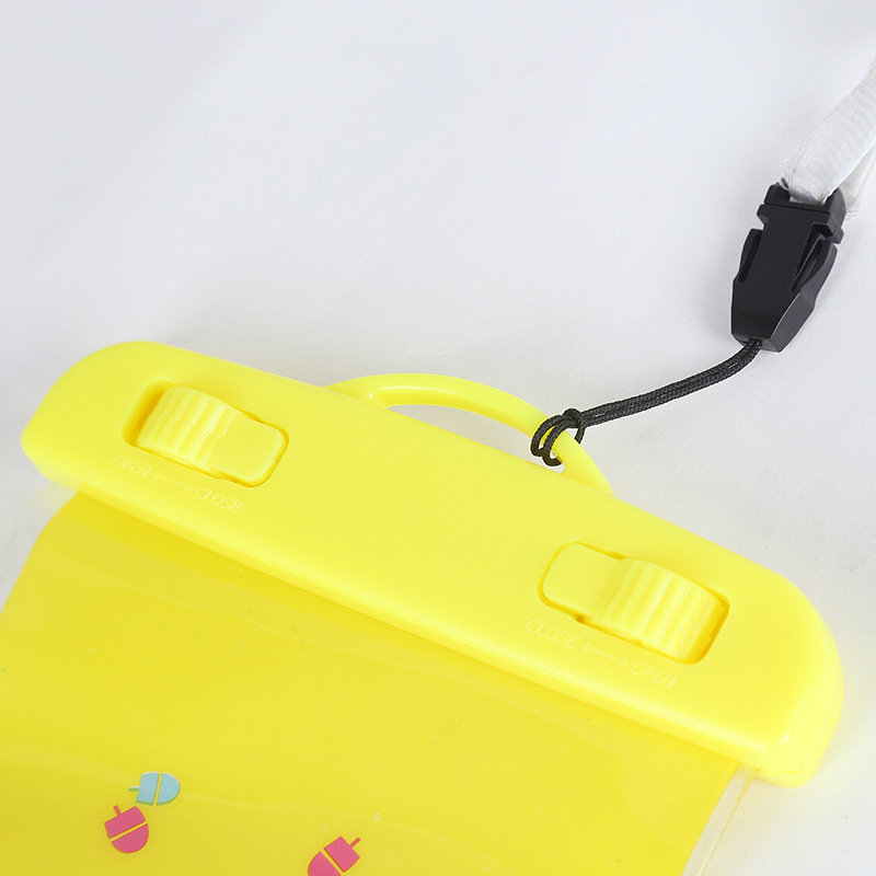 Korean PVC Cartoon Waterproof Bag Outdoor Swimming Cellphone Protective Case Diving Bag Factory Wholesale