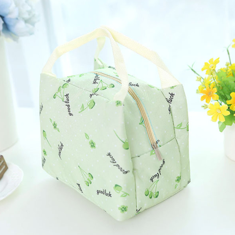 cherry heat preservation bag, Oxford cloth waterproof bag lunch bag insulated bag