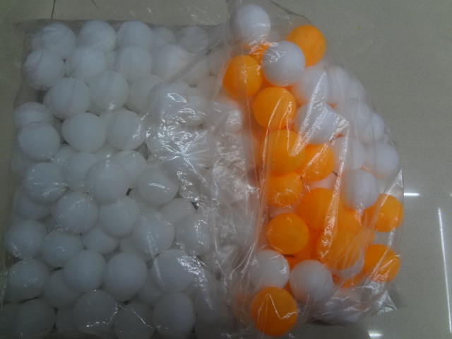 Factory Direct Sales High Quality and Low Price Best-Selling Models in Stock Bagged Table Tennis Pp Plastic Ball