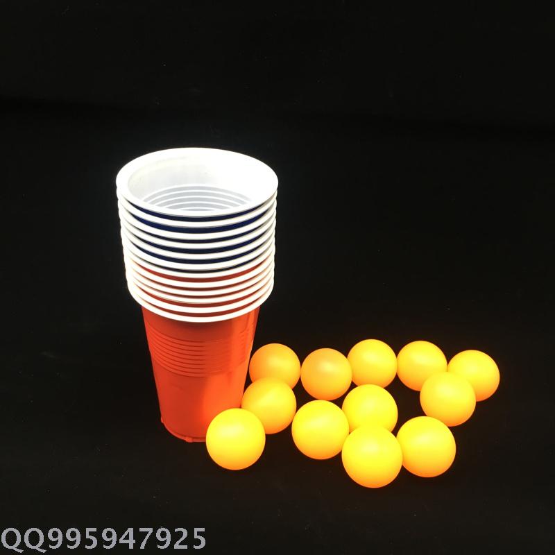 Table tennis beer cup game set table tennis cup set