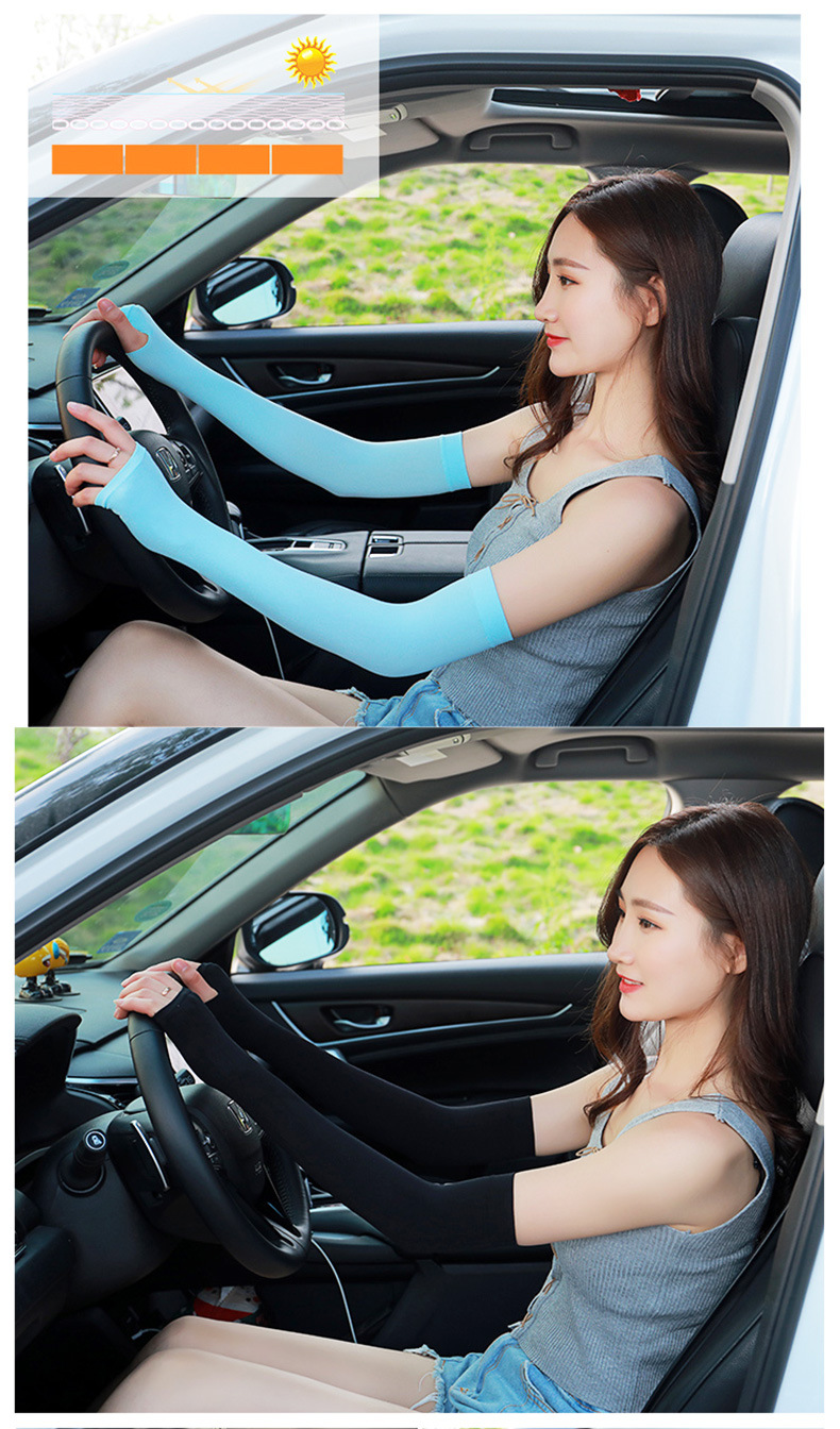 Summer Icy Oversleeves Sun Protection Outdoor Riding Ice Silk Sleeves Custom Logo Driving and Fishing Net Red Ice Cuff Arm Sleeve Female Summer Icy Oversleeves Sun Protection Outdoor Riding Ice Silk Sleeves Custom Logo Driving and Fishing Net Red Ice Cuff Arm Sleeve Female