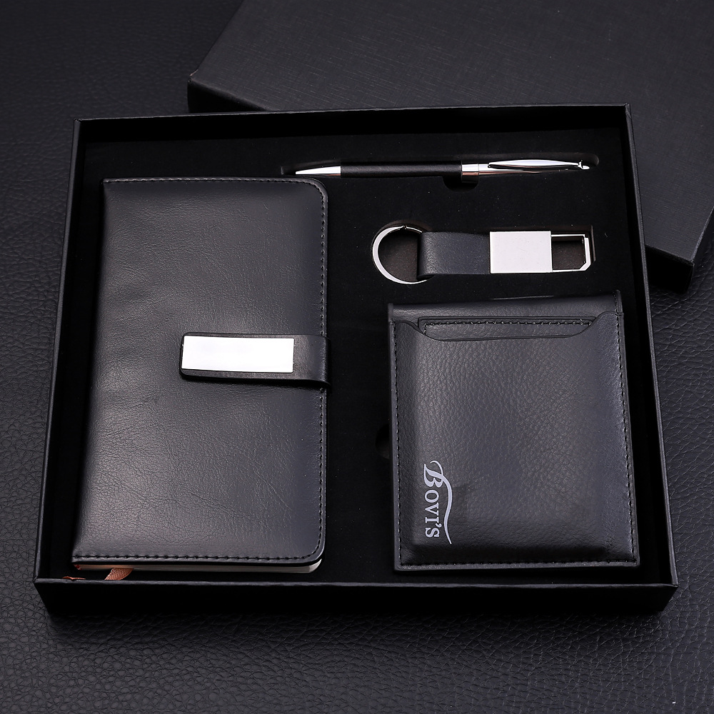 Cuff Buckle Set Keychain Gift Practical Enterprise Company Employee Activity Business Gift Wallet Gift Set Cuff Buckle Set Keychain Gift Practical Enterprise Company Employee Activity Business Gift Wallet Gift Set