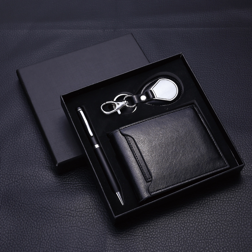 Cuff Buckle Set Keychain Gift Practical Enterprise Company Employee Activity Business Gift Wallet Gift Set Cuff Buckle Set Keychain Gift Practical Enterprise Company Employee Activity Business Gift Wallet Gift Set