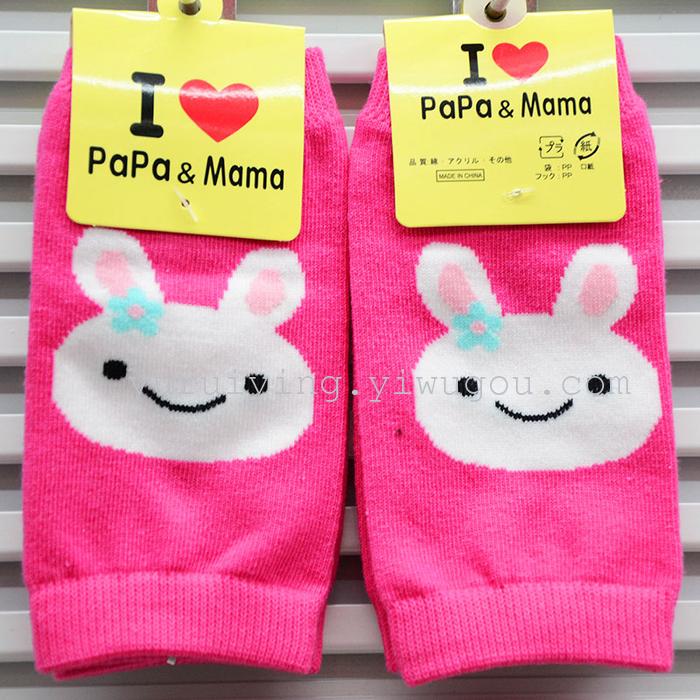 The new baby baby socks cuff kneepad warm winter children foot leg and elbow and knee pads