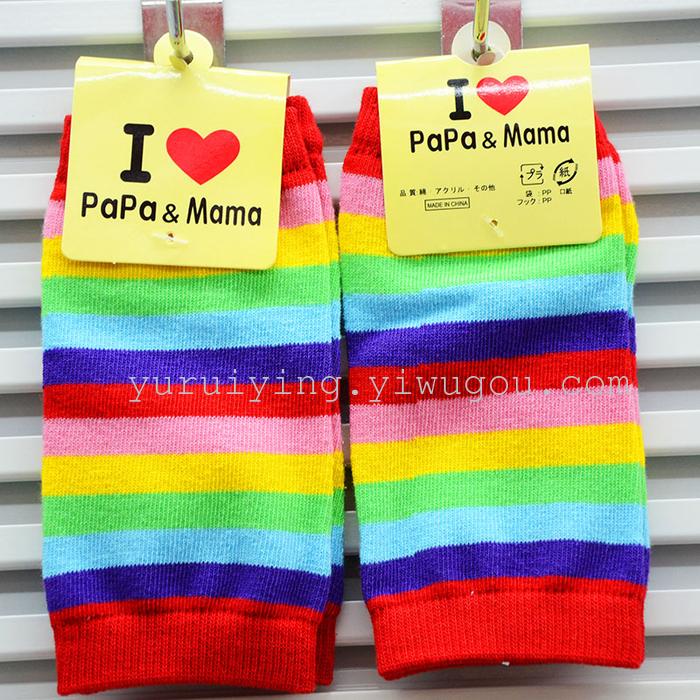 The new baby baby socks cuff kneepad warm winter children foot leg and elbow and knee pads