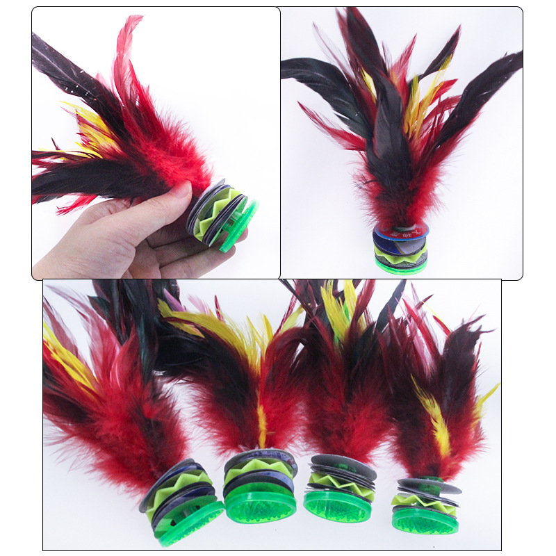 Handmade Kick Shuttlecock Game-Specific Student Shuttlecock Traditional Nostalgic Fitness Toys Stall Hot Sale Children&#039;s Toys