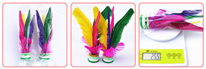 Shuttlecock Children's Feather Thickening Heavy with Packaging Goose Feather Big Flower Student Shuttlecock Fitness Class Four Hair Color Shuttlecock Shuttlecock Children's Feather Thickening Heavy with Packaging Goose Feather Big Flower Student Shuttlecock Fitness Class Four Hair Color Shuttlecock