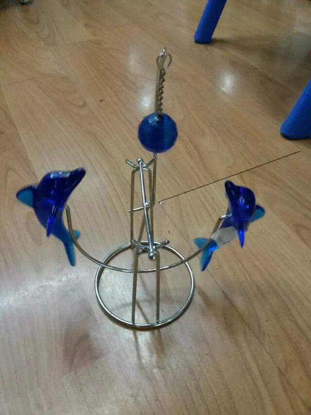 Dolphin Wiggler inertia ornaments set balls billiards Dolphin Wiggler inertia ornaments set balls billiards