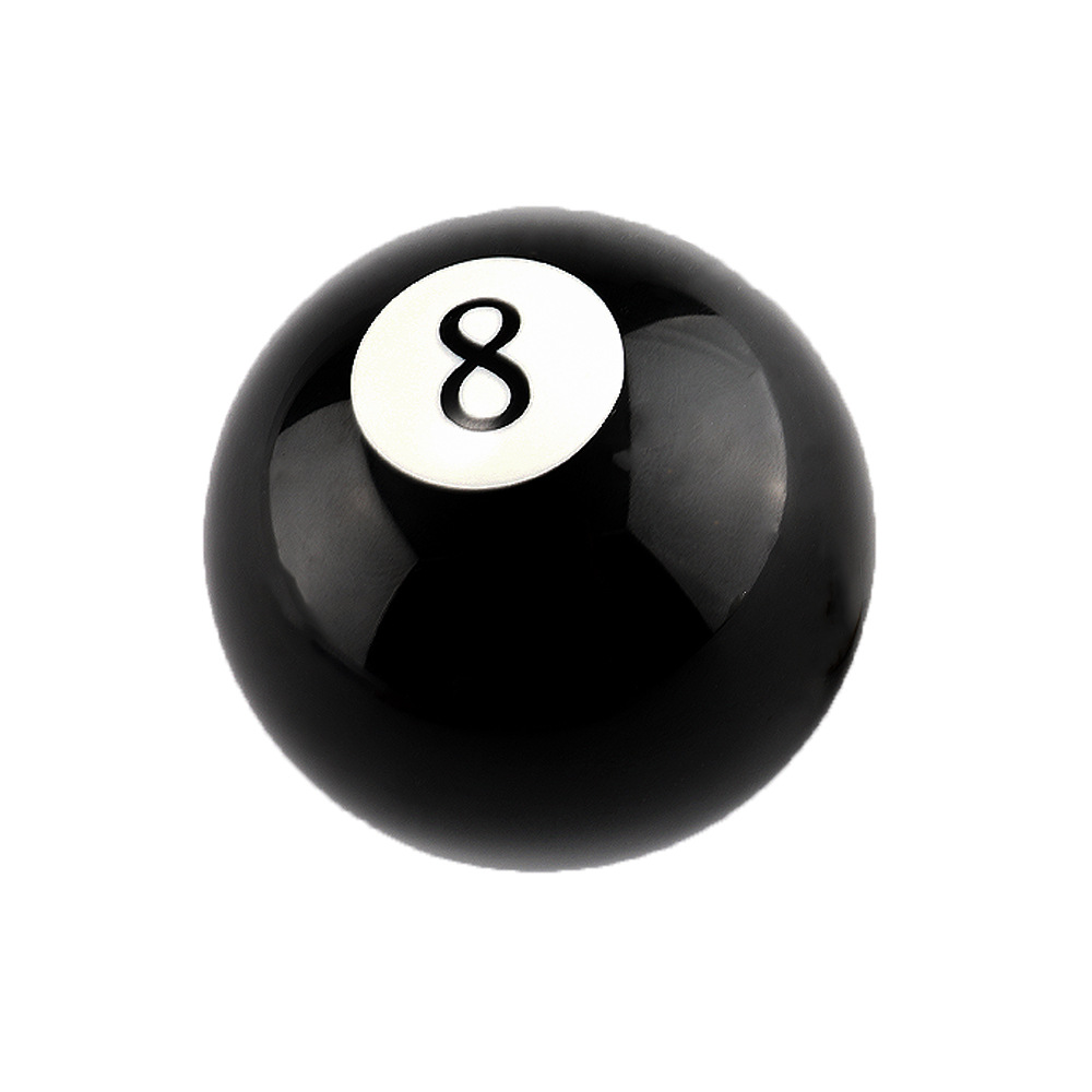 Hot Selling Car Modification Gear Head Black No 8 Billiards Gear Head Black Eight Gear Shift Handball Shift Lever