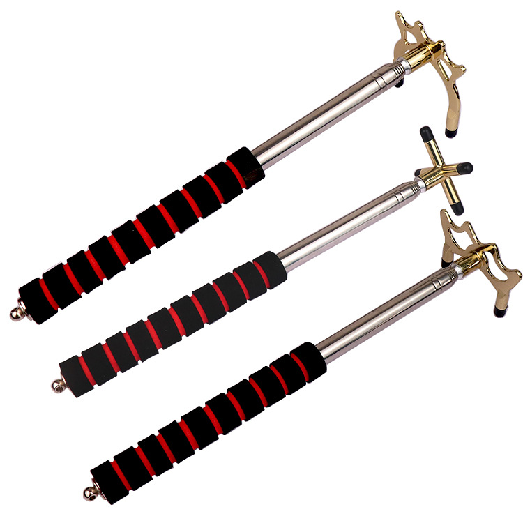 Steel Telescopic Cue Stick Stand Telescopic Rack Rod Telescopic Billiard Rod Billiards Bridge Rod High Fork Cornerite