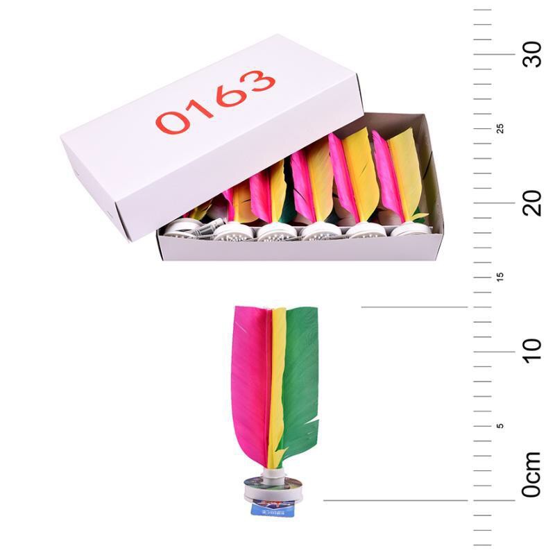 Wholesale Competition Shuttlecock Children Student Sports &amp; Entertainment Kick Shuttlecock Training Goose Feather Shuttlecock Shuttlecock