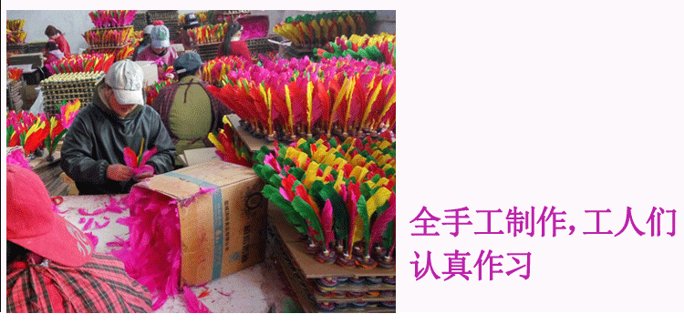 Factory direct selling small color lotus shuttlecock chicken goose feather students fitness entertainment competition 
