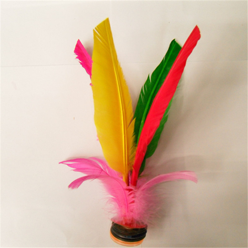 Color feather shuttlecock game special