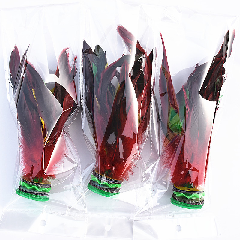Shuttlecock Feather Children Cocktail Kick Shuttlecock Shuttlecock Shuttlecock Goose Feather Turkey Feather Four Fur Color Shuttlecock Manufacturer