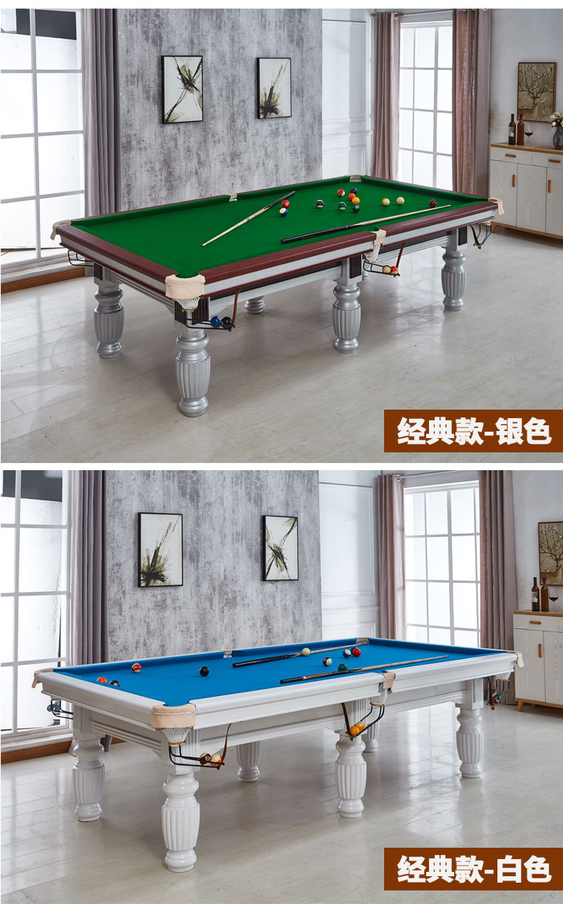Standard American Pool Table Adult Home Use Standard Marble Billiard Table Ball Room Club Custom Billiards