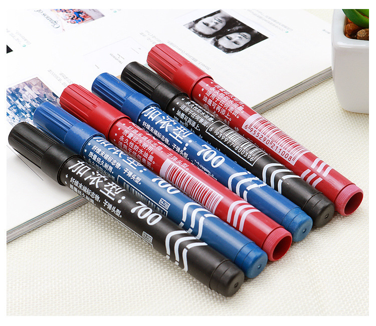 Oily Ink Marking Pen Signature Head Pen Oily Single Head Can't Wipe off Marker Pen Oily Ink Marking Pen Signature Head Pen Oily Single Head Can't Wipe off Marker Pen