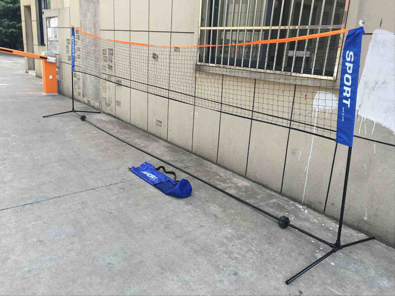 New 6.1 M Badminton Net Rack Portable Badminton Rack Tai Chi Ball Rack Shuttlecock Rack Badminton Column