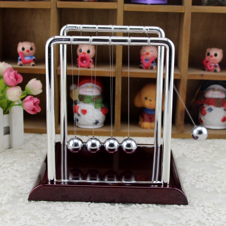 Large Style ~ Newton Swing Ball a Regional Name for Billiards Home Decoration Ornaments (Big round) Gift Decoration Craft Gift