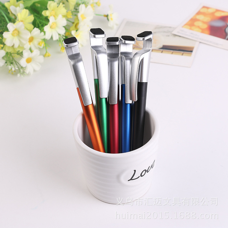 Customizable Korean Creative Stationery Wholesale Promotional Stationery Gift Gel Pen Plastic Foreign Trade Advertising Marker