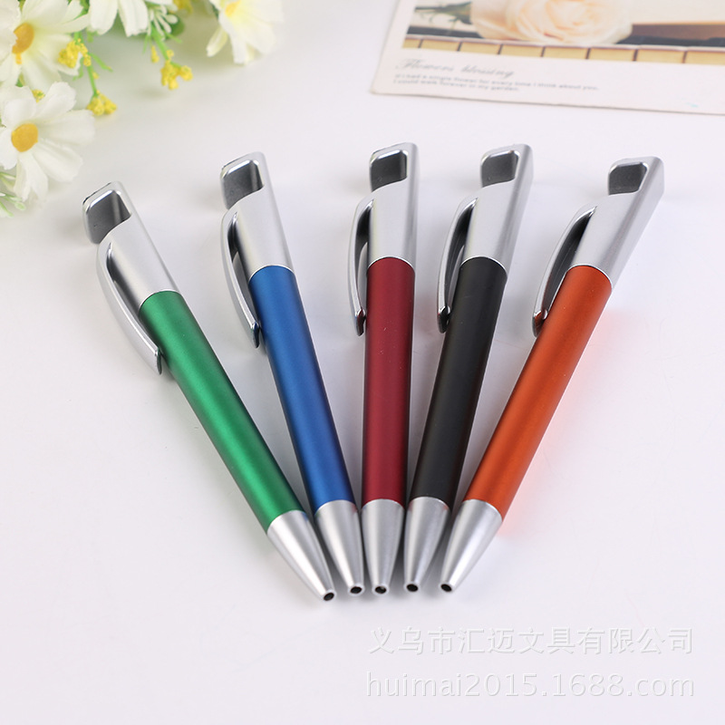 Customizable Korean Creative Stationery Wholesale Promotional Stationery Gift Gel Pen Plastic Foreign Trade Advertising Marker