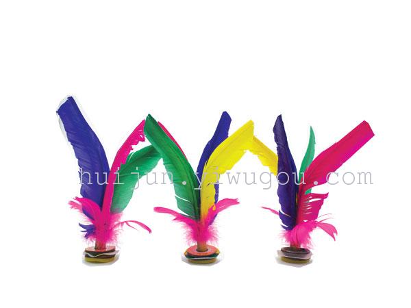 In the large coloured feather shuttlecock sports HJ-K2021 In the large coloured feather shuttlecock sports HJ-K2021